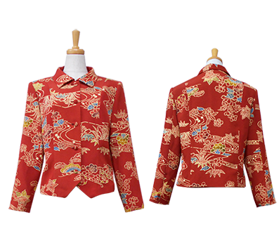 TO-4B　ショールカラー長袖ブラウス　￥24,200