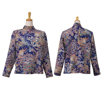 TO-39B　スタンドカラーブラウス　￥24,200