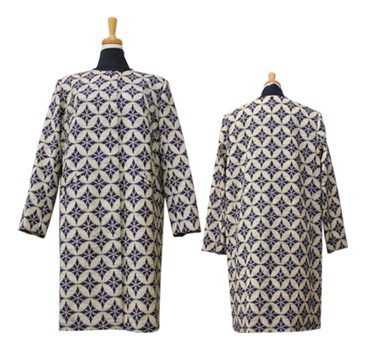 CO-11A　ノーカラーコート　￥44,000