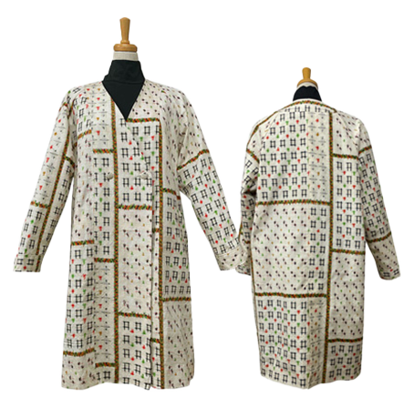 CO-13A　Ｖ衿ラグラン袖コート　￥47,300