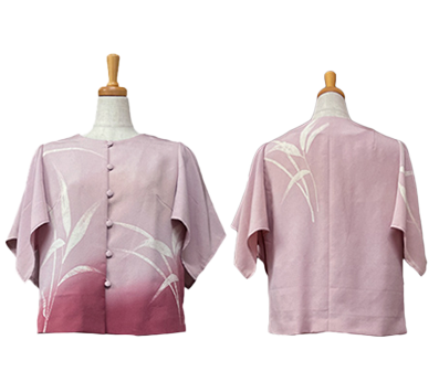 TO-7D　ドレープ袖ブラウス　￥22,000