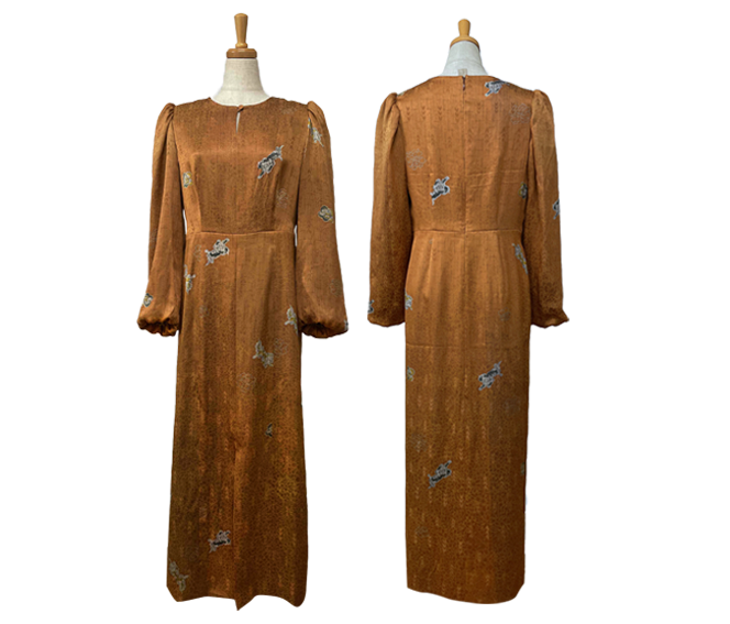 OP-45A　バルーンスリーブワンピース　￥49,500