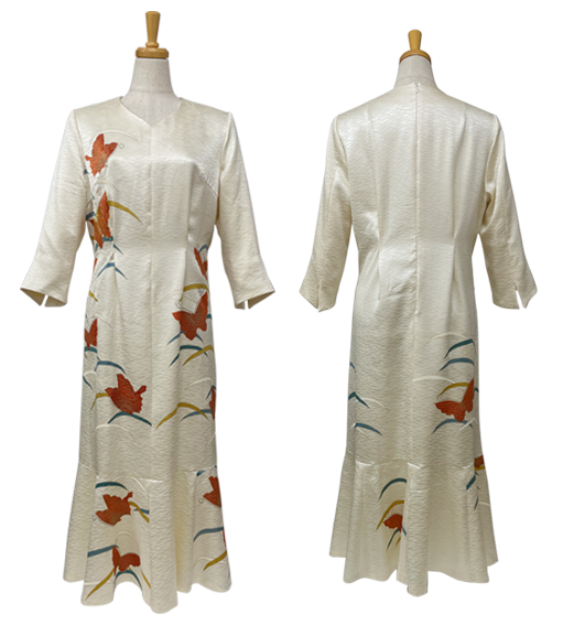 OP-13C　フレア裾ワンピース　￥52,800