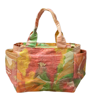 脇ポケット付ファスナーバッグ　￥12,100